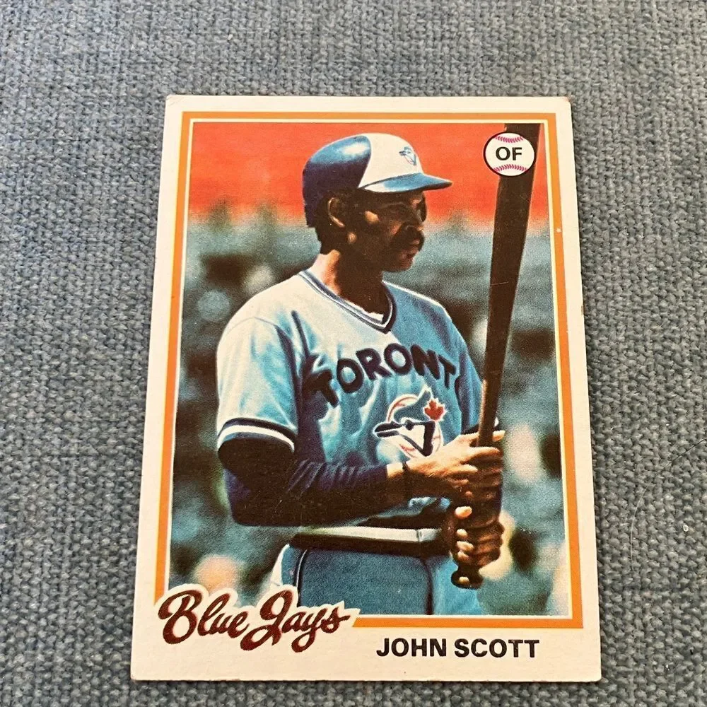 1978 Topps Toronto Blue Jays Baseball Card Trading Card